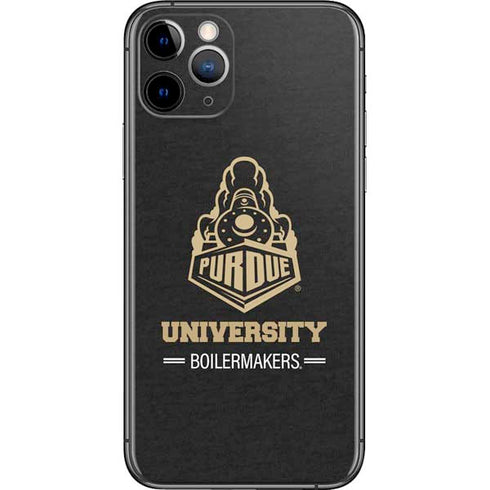 Purdue University Purdue University Boilermakers Signature Logo iPhone 11 Pro Skin